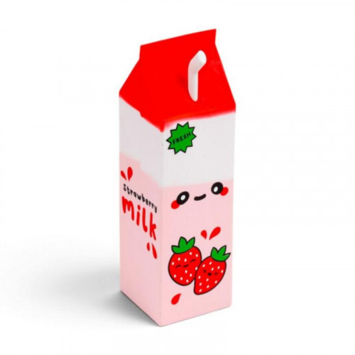 Estuche de Cartón de Leche de Fresa...