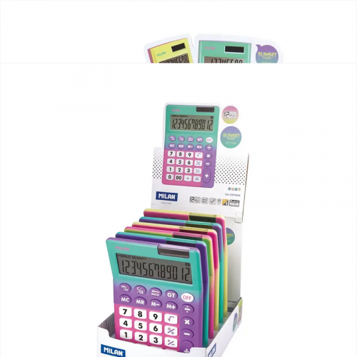 Calculadora de 12 Dígitos Sunset Milan