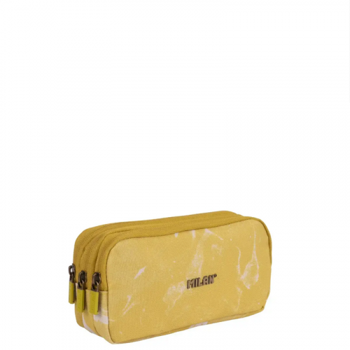 Portatodo de 3 Cremalleras Amarillo