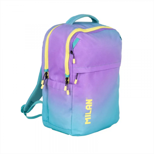 Mochila Escolar Sunset Verde Cap. 25...