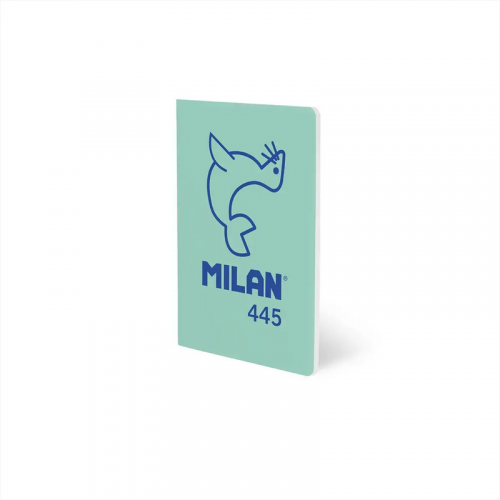 Libreta A5 Verde 24 Hojas Lisa 445 Milan