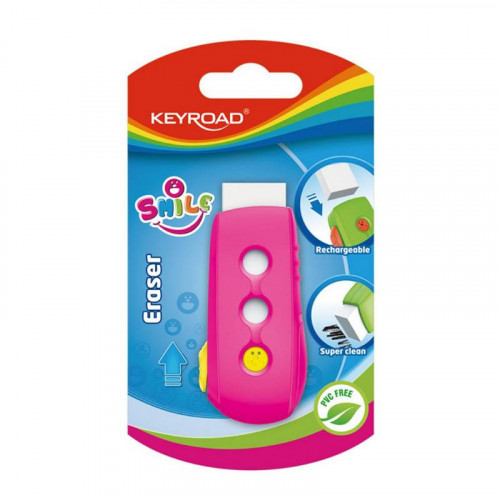 Goma de Borrar Keyroad Smiley Recargable