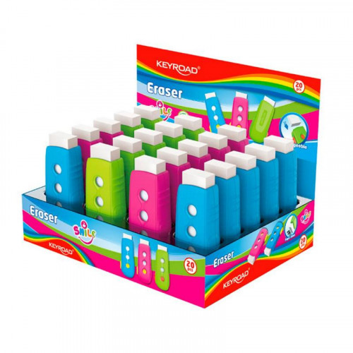 Gomas de Borrar Keyroad Smile con 20...