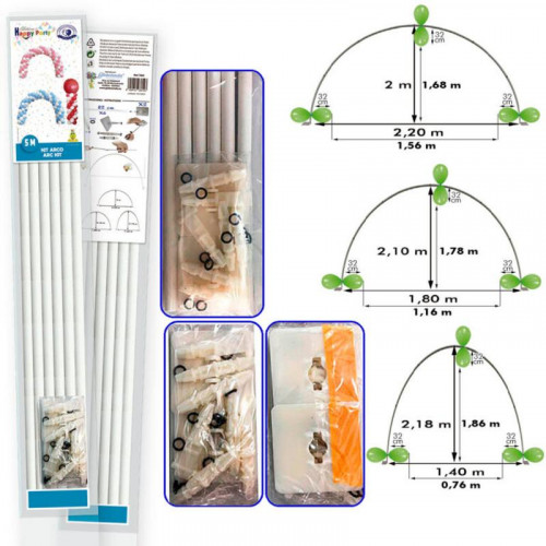 Kit de Arco de 5 Metros para Globos...