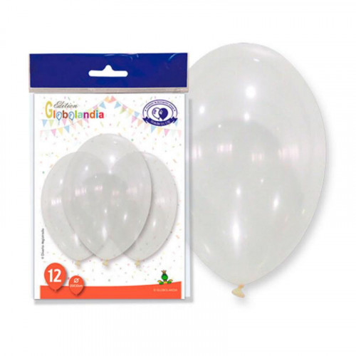 Bolsa de 12 Globos Cristal Ref. 5460-00