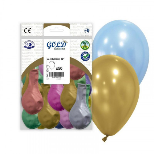 Bolsa de 50 Globos Metalizados...