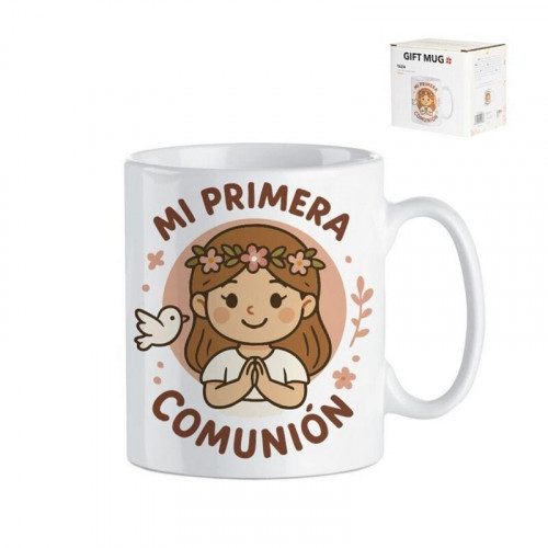 Taza con Caja de Regalo para Comunión...