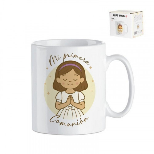 Taza en Caja de Regalo para Comunión...
