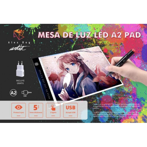 Mesa de Luz LED A2 Pad Artist