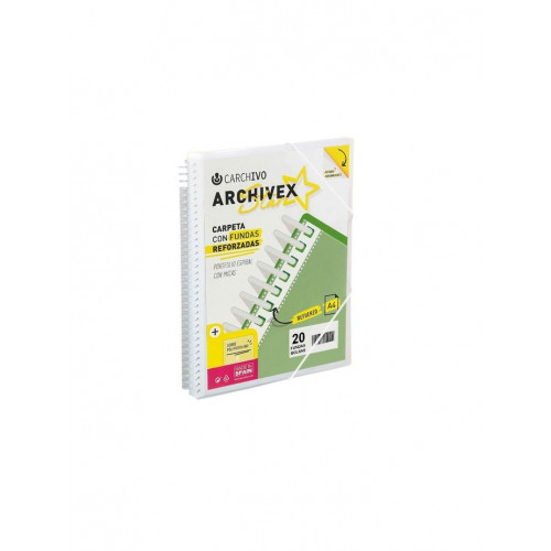 Carpeta A4 Carchivo de Espiral con 60...