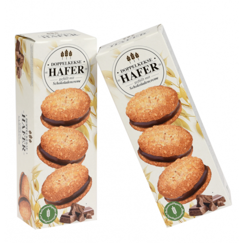 Galletas Sandwich con Crema de Chocolate