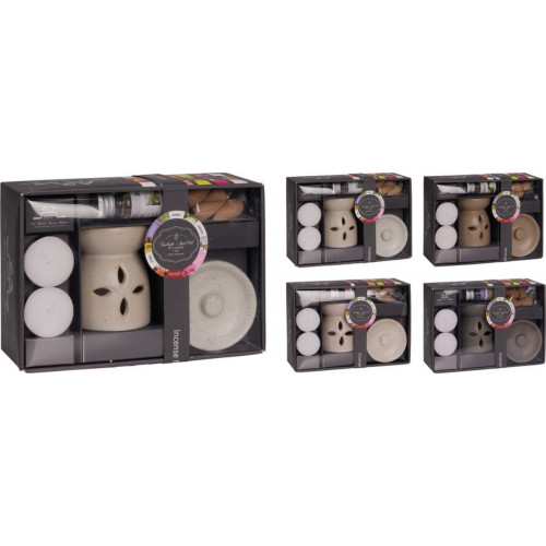 Set de Quemador y Aceite de Aromaterapia