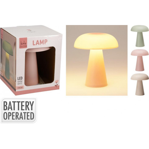 Lámpara LED de 15 cm con 3 Colores