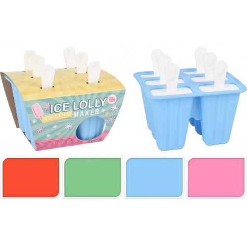 Molde para Polos y Helados con 4...