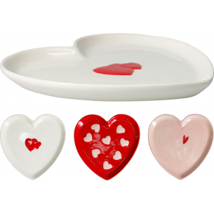 Plato en Forma de Corazón 3...
