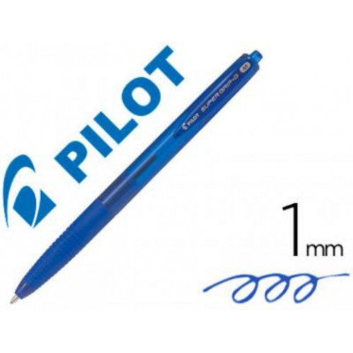 Bolígrafo Pilot Super G Azul