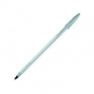 Bolígrafo Bic Cristal Plata...