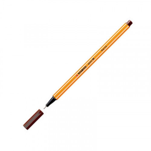 Rotulador Stabilo Point 88 Marrón