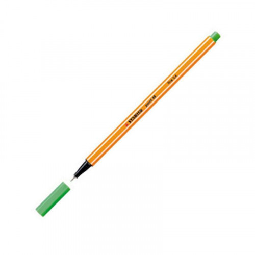Rotulador Stabilo Point 88 Verde Hoja