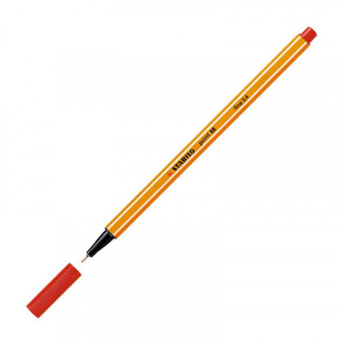 Rotulador Stabilo Point 88 Rojo