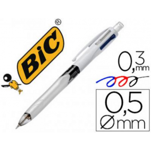 Bolígrafo Bic 4 Colores 3+1...