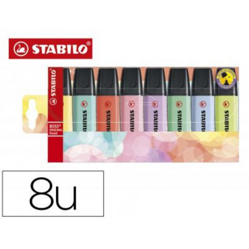 Marcador Fluorescente Stabilo Boss...