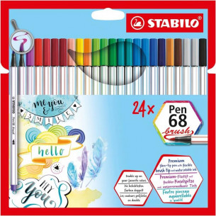 Rotulador Pincel Stabilo...