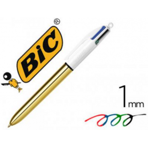 Bolígrafo Bic 4 Colores...