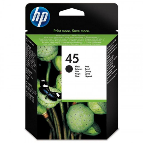 Tinta HP número 45 Negra 51645AE