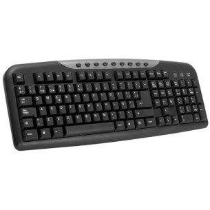 Teclado Multimedia USB