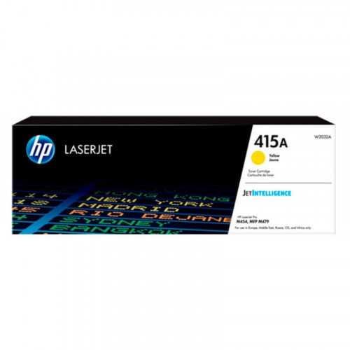 Toner HP 415A W2032A Amarillo Original
