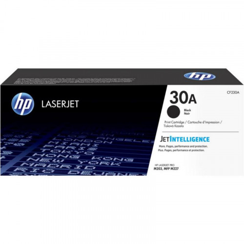 Tóner HP 30A CF230A Negro