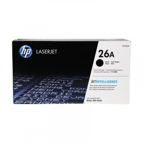 Tóner HP 26A CF226A Negro