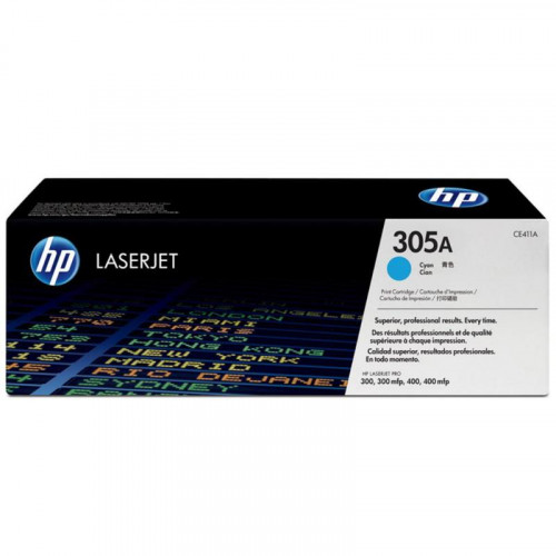 Tóner HP 305A CE411A Cian
