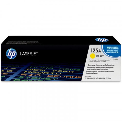 Toner HP CB542A Amarillo