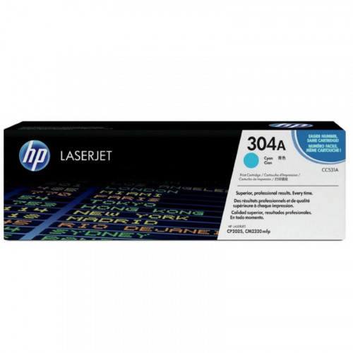 Toner HP CC531A Cian