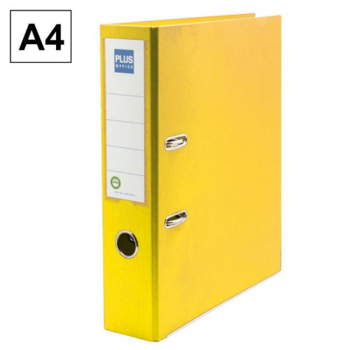 Archivador A4 Lomo Ancho Makro Amarillo