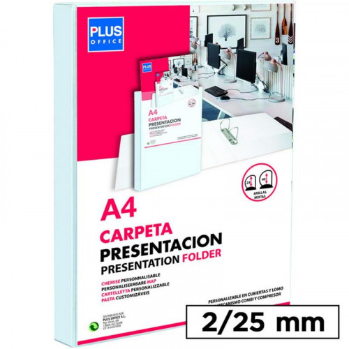 Carpeta Canguro de 2 Anillas de 25 mm...