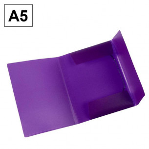Carpeta de plástico con...
