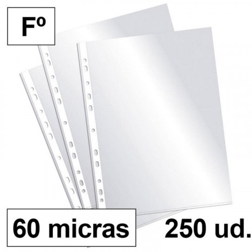 Fundas Multitaladro Folio Cristal 60...
