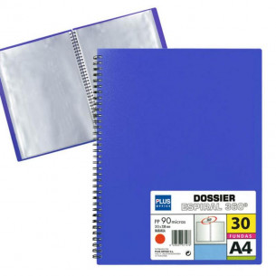 Carpeta con Espiral y 30...