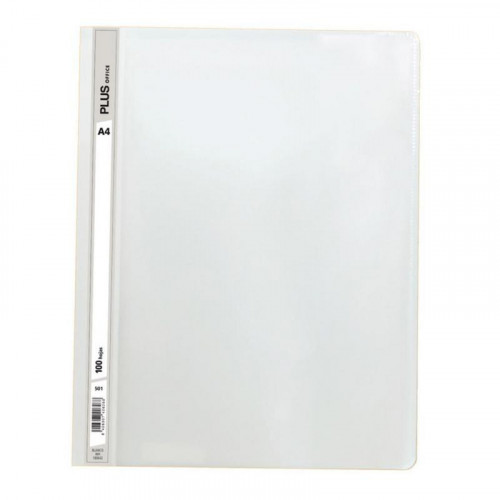 Dossier con Fastener A4 Blanco 100 Hojas