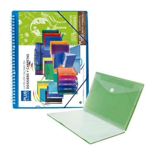 Carpeta de 50 Fundas con Espiral y...