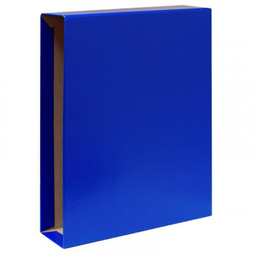 Caja Archivador Folio Makro Azul