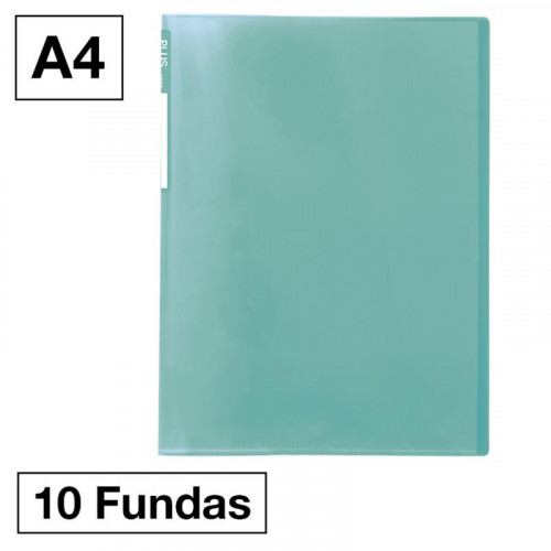 Carpeta de Fundas A4 de 10 Fundas...