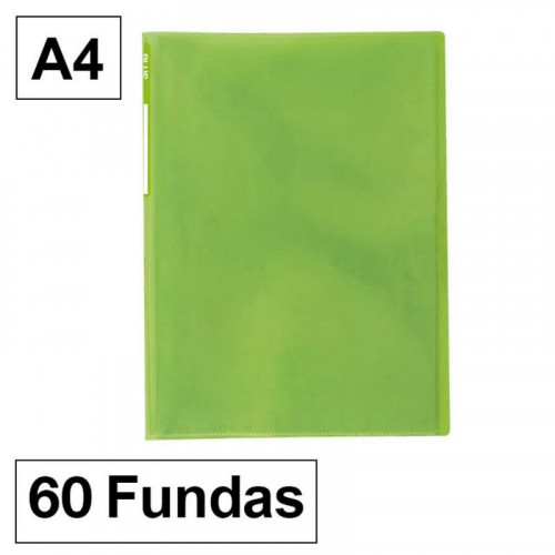 Carpeta de Fundas A4 con 60 Fundas...