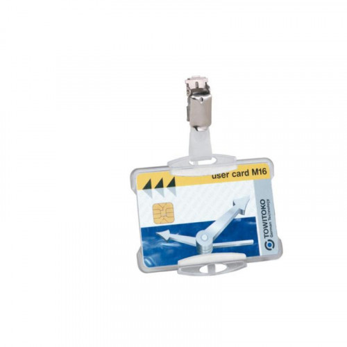 Portanombres con Pinza Durable