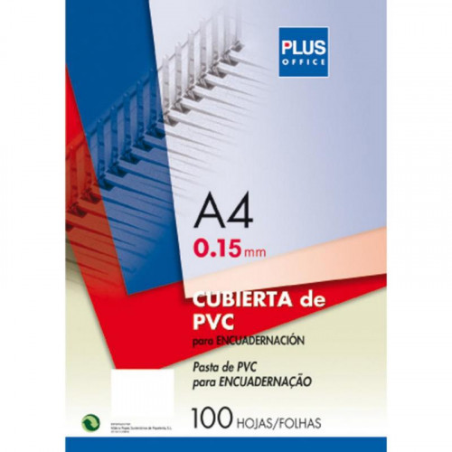 Cubierta A4 de PVC 0,15 mm...