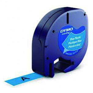Cinta Dymo de Plástico Azul...