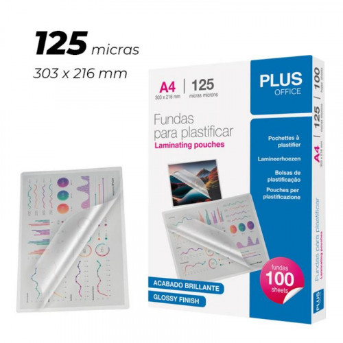 Fundas para Plastificar Plus Office...